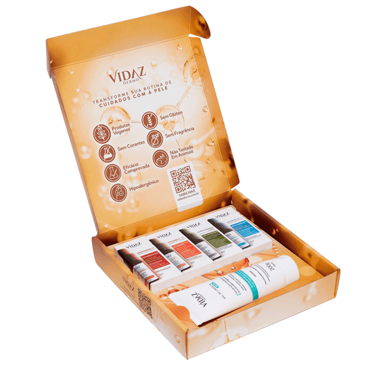 Quarteto Antiacne pele sensível + Hidratante GRÁTIS
