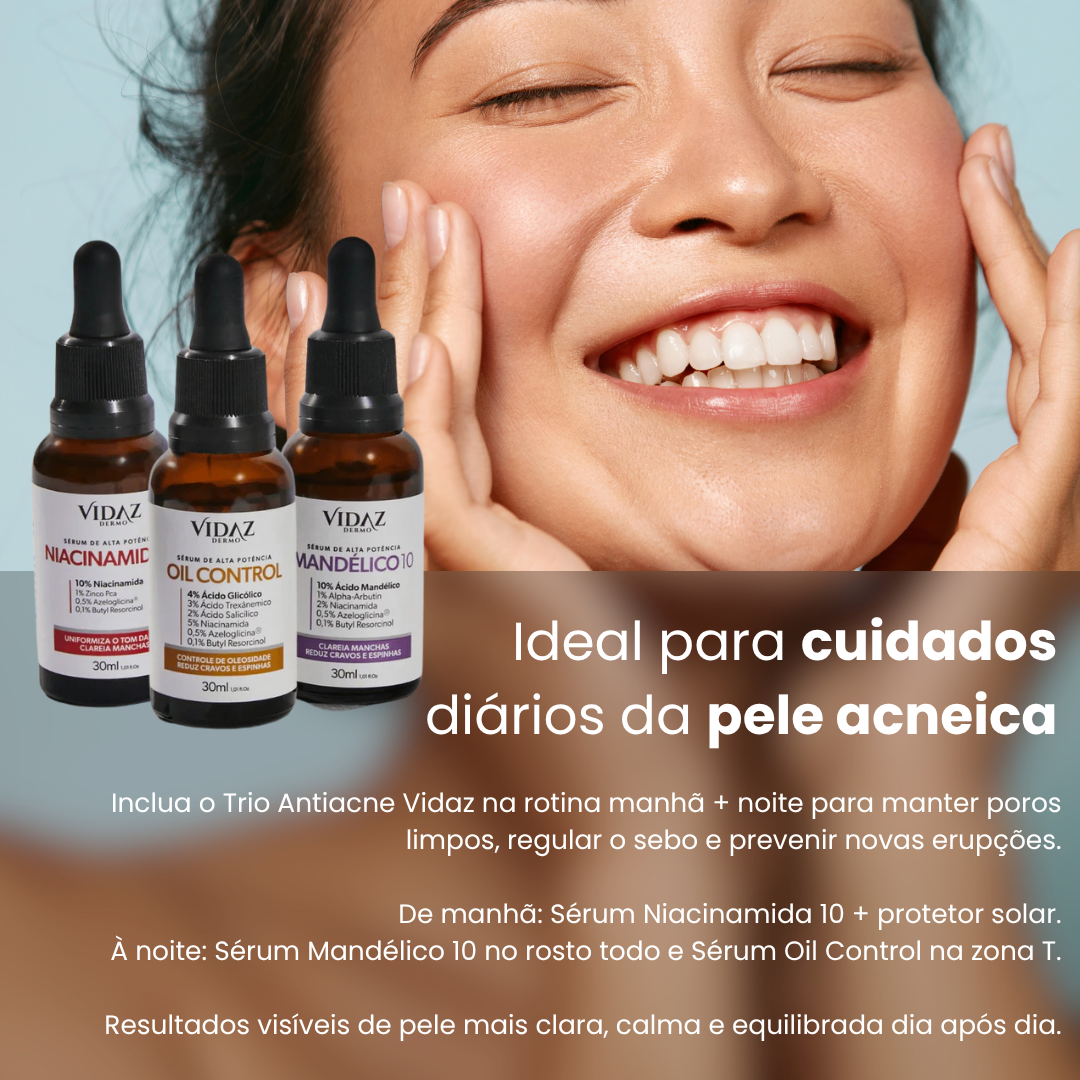 Protocolo Antiacne + Hidratante GRÁTIS
