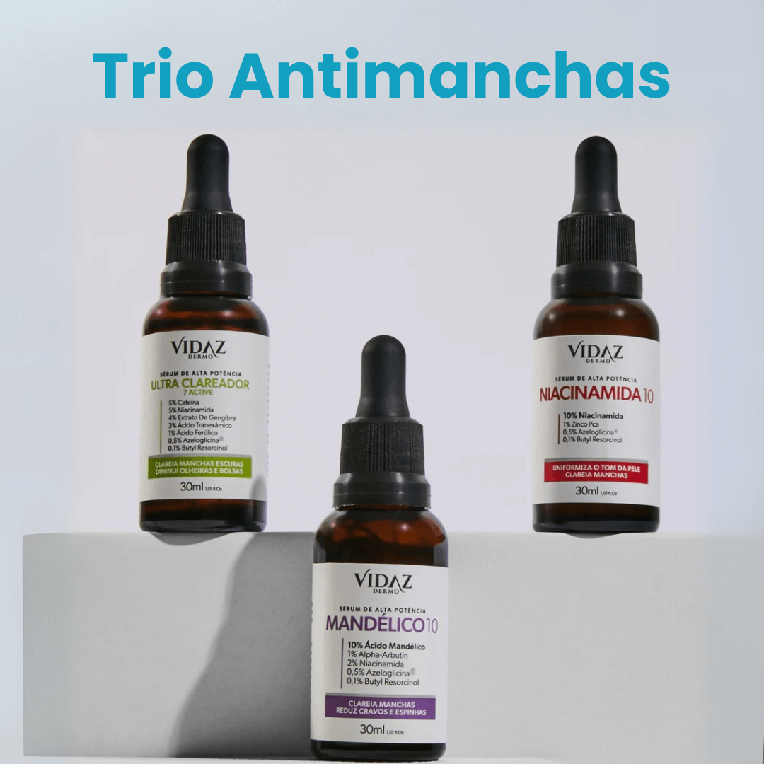 Trio Antimanchas + Hidratante GRÁTIS