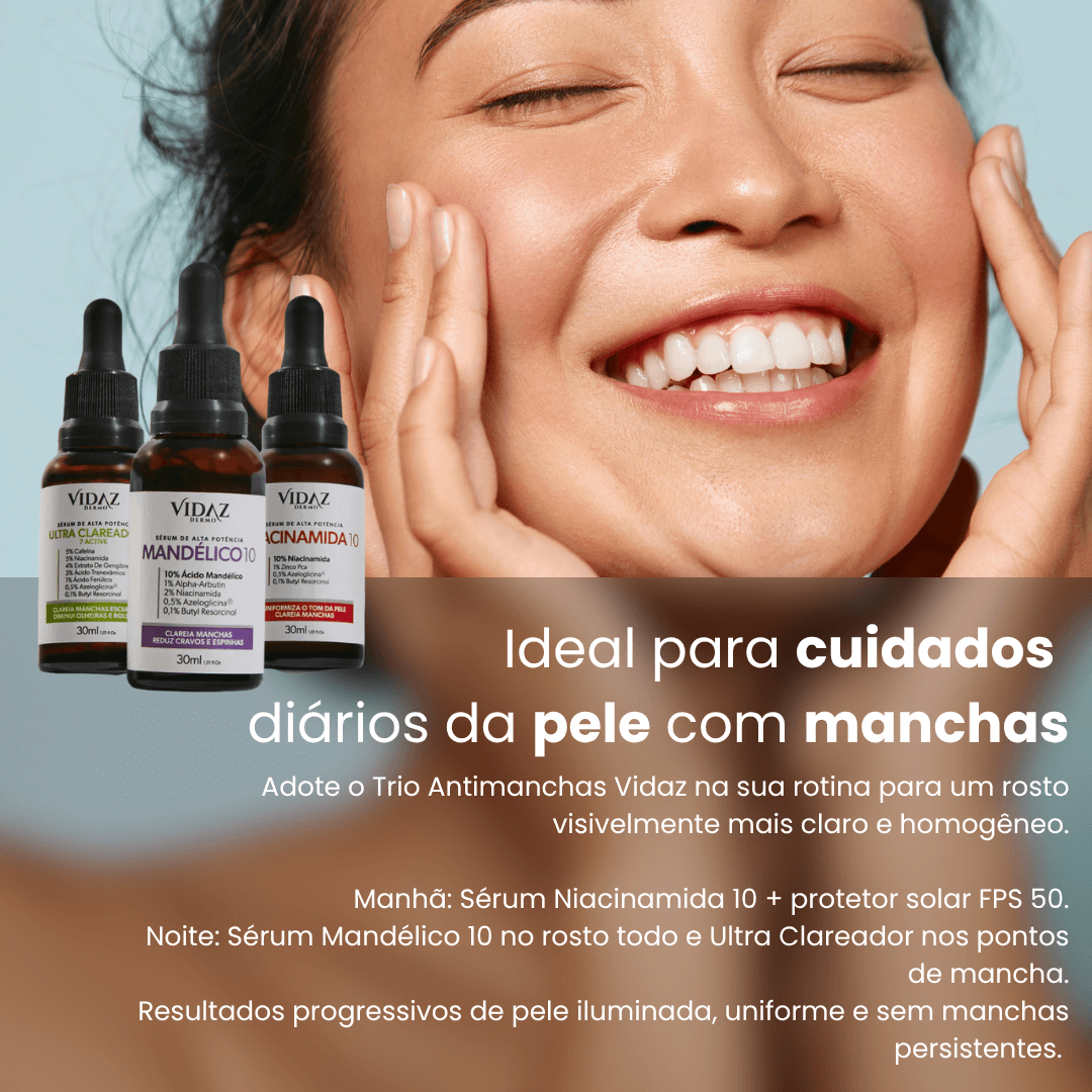 Trio Antimanchas + Hidratante GRÁTIS