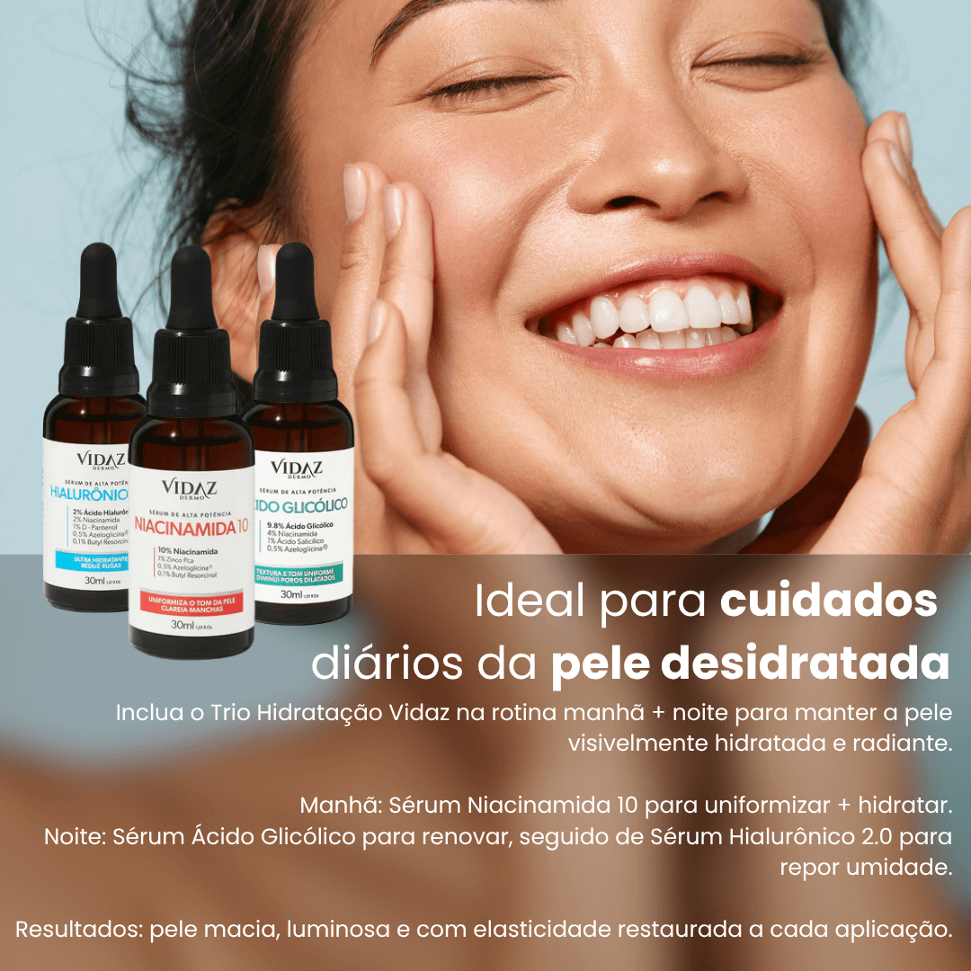 Trio Hidratação + Hidratante GRÁTIS