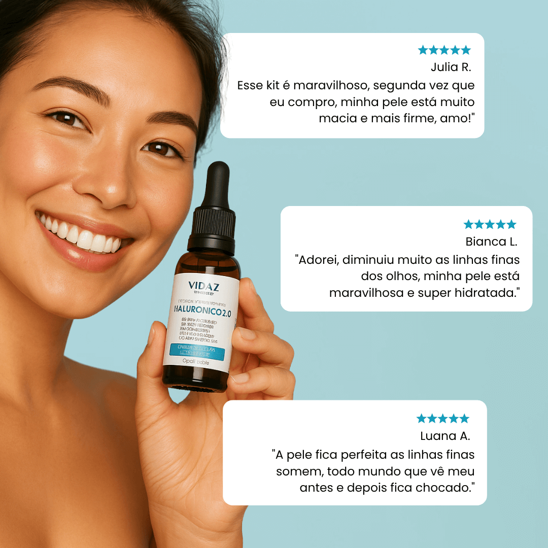 Trio Antirrugas e Linhas Finas pele sensível + Hidratante GRÁTIS