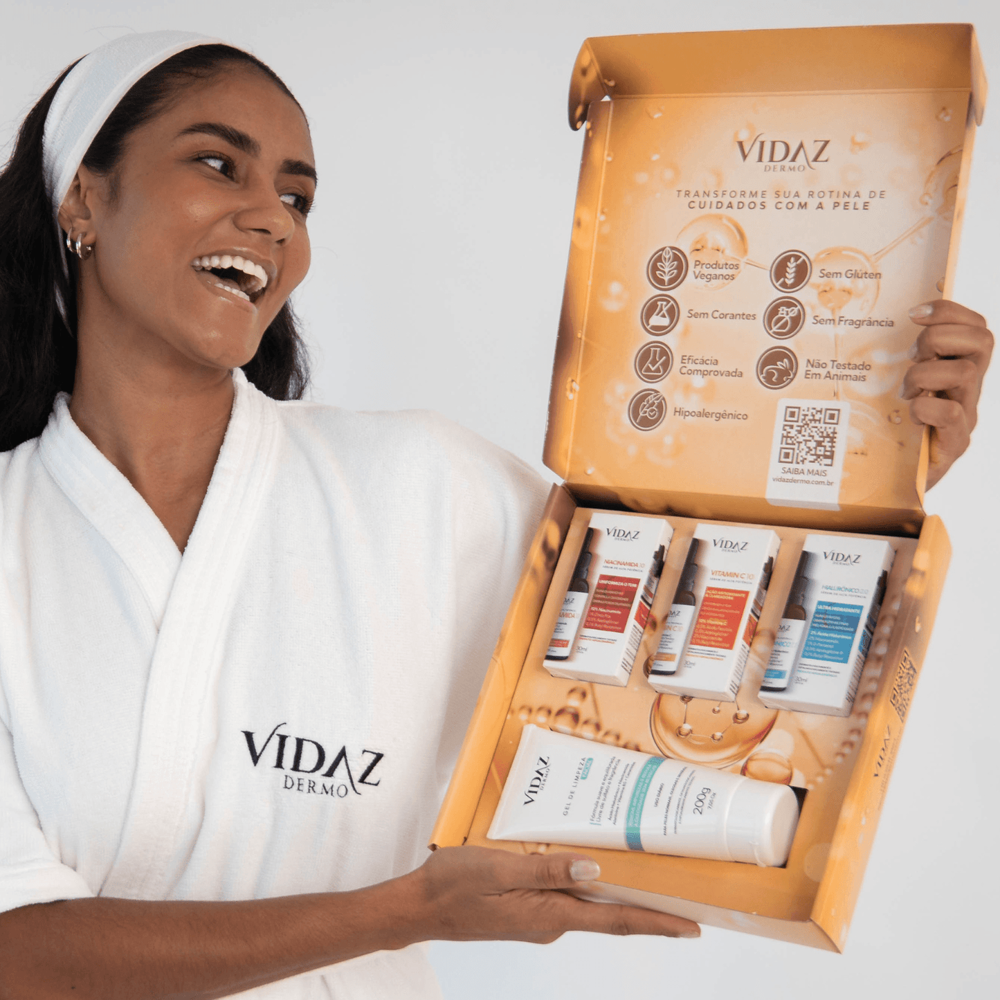 Trio Antirrugas e Linhas Finas pele sensível + Hidratante GRÁTIS