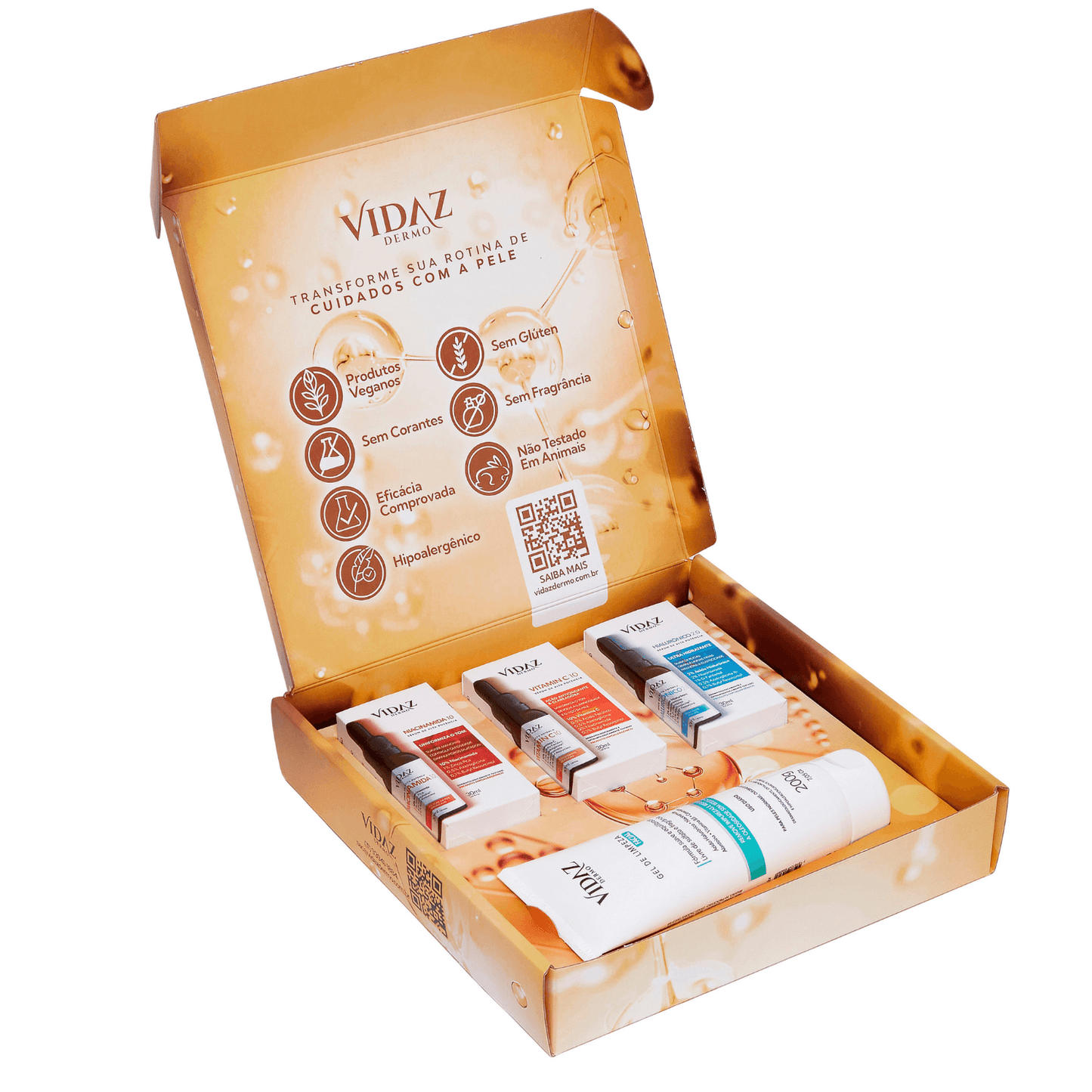 Trio Antirrugas e Linhas Finas pele sensível + Hidratante GRÁTIS