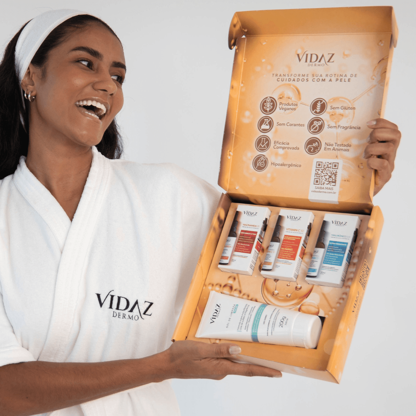Trio Hidratação pele sensível + Hidratante GRÁTIS